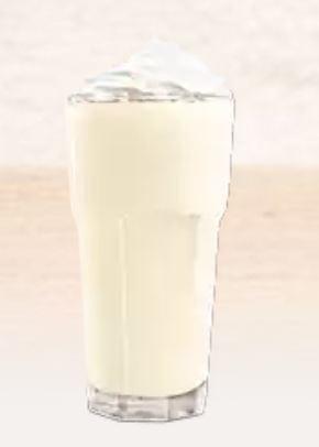 Burger King Vanilla Milk Shake Nutrition Facts