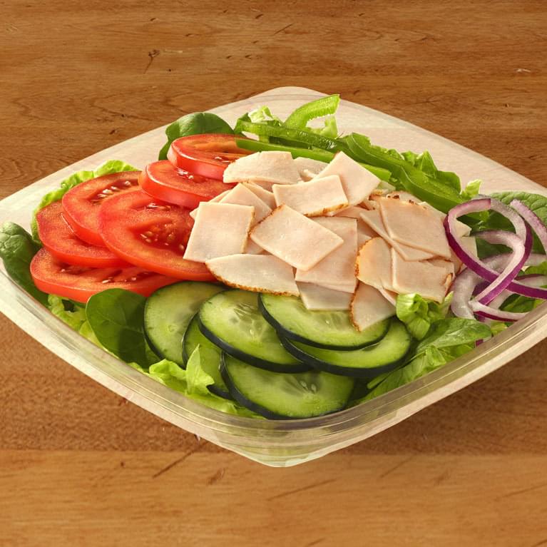 Subway Turkey Breast Salad Nutrition Facts.