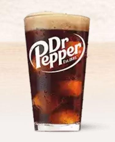 Burger King Small Dr. Pepper Nutrition Facts
