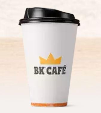 Burger King Medium BK Cafe Hot Decaf Coffee Nutrition Facts