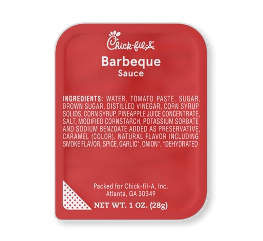 Chick fil A Barbecue Sauce Nutrition Facts