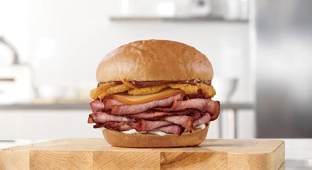 Arby's King's Hawaiian Smokehouse Brisket Sandwich Nutrition Facts