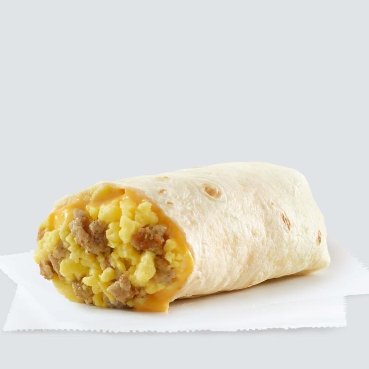 Wendy's Sausage & Egg Burrito Nutrition Facts