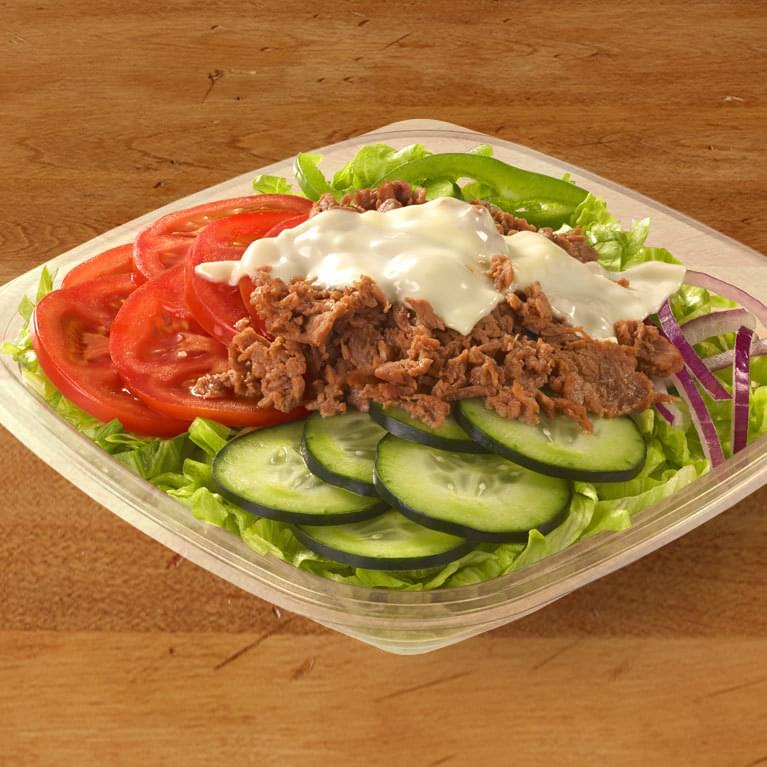 Subway Steak & Cheese Salad Nutrition Facts