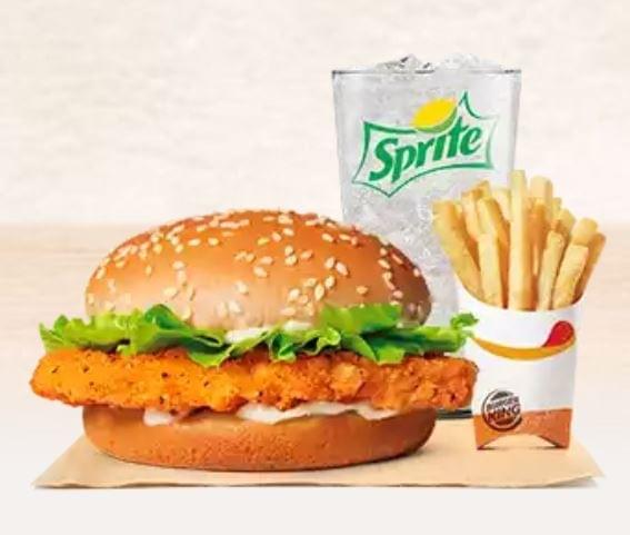 Burger King Crispy Chicken Jr. Nutrition Facts