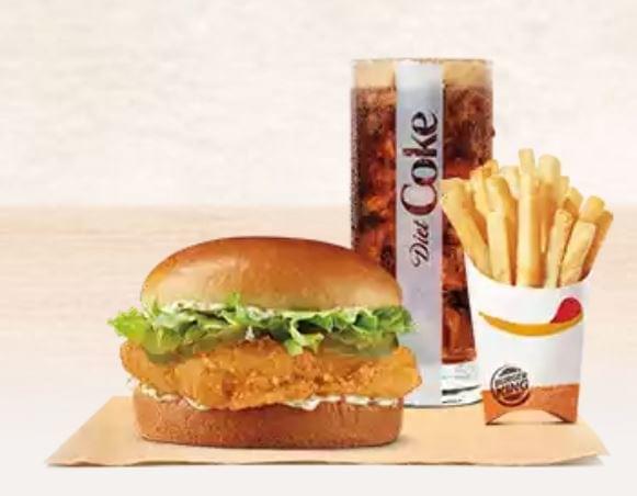 Burger King Big Fish Sandwich Nutrition Facts