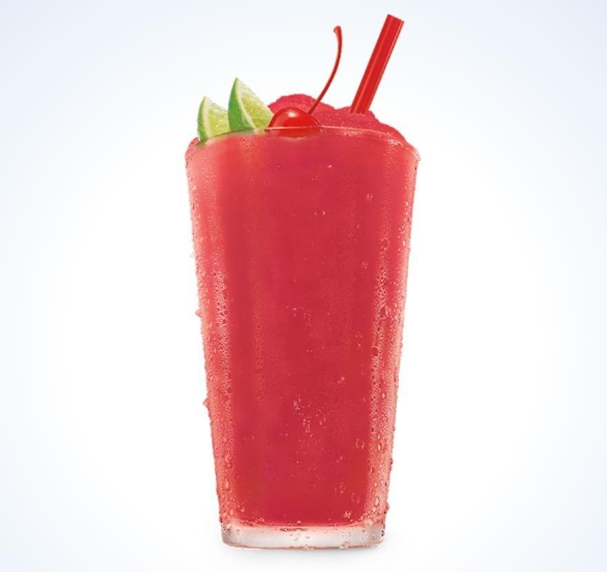 Sonic Medium Cherry Limeade Red Bull Slush Nutrition Facts