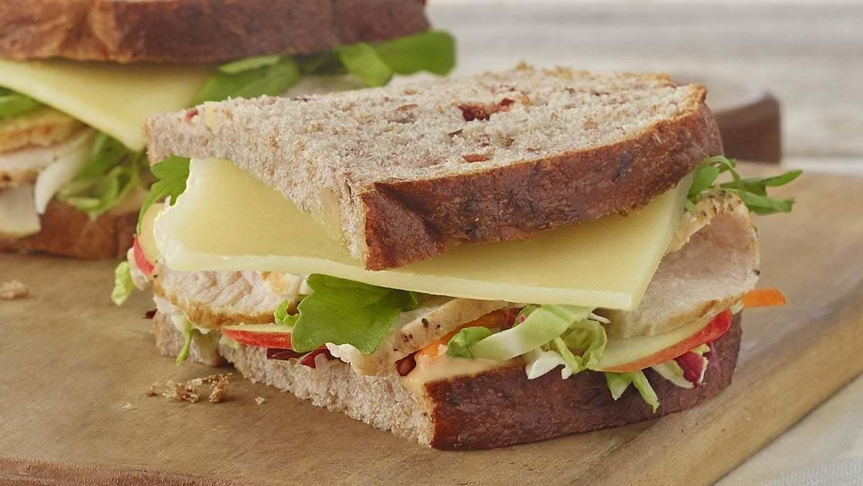 Panera Whole Roasted Turkey, Apple & Cheddar Sandwich Nutrition Facts