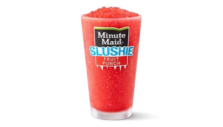 McDonald's Medium Minute Maid Fruit Punch Slushie Nutrition Facts