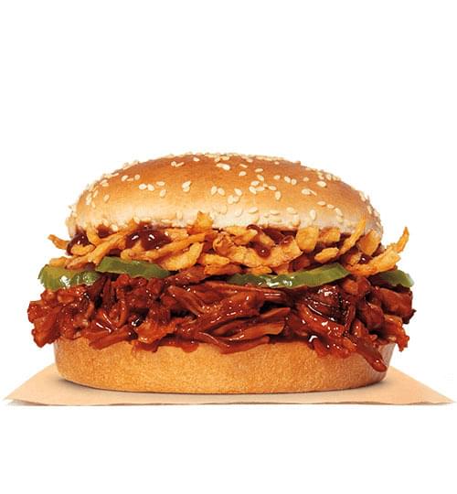 Burger King Pulled Pork King Nutrition Facts