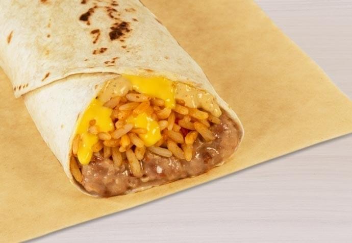 Taco Bell Cheesy Bean and Rice Burrito Nutrition Facts