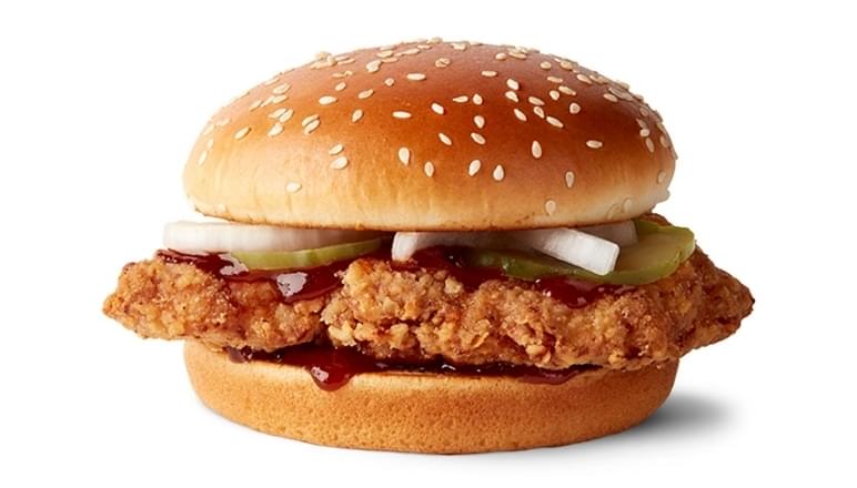 McDonald's Spicy BBQ Chicken Sandwich Nutrition Facts