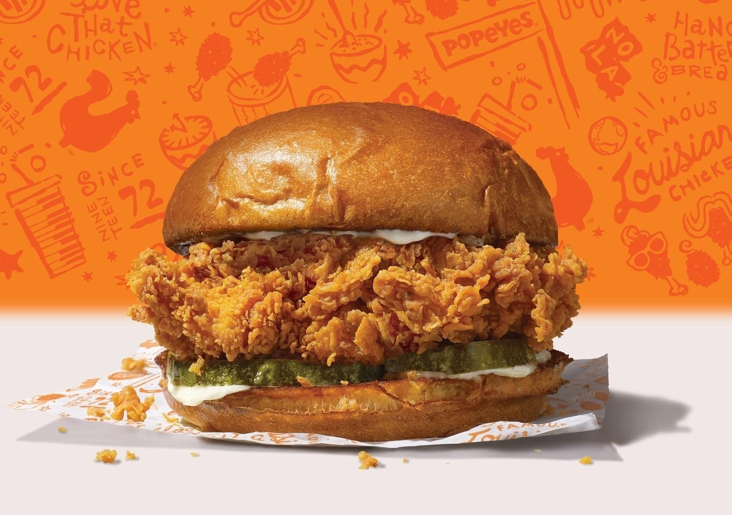 Popeyes Spicy Chicken Sandwich Nutrition Facts