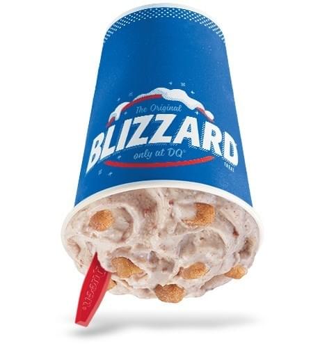 Dairy Queen Snickerdoodle Cookie Dough Blizzard Nutrition Facts