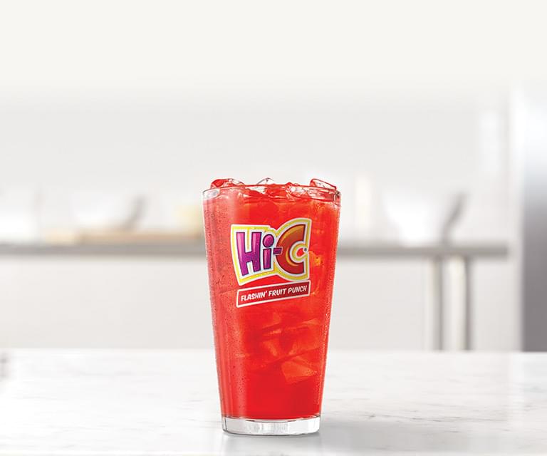 Arby's Hi-C Flashin' Fruit Punch Nutrition Facts