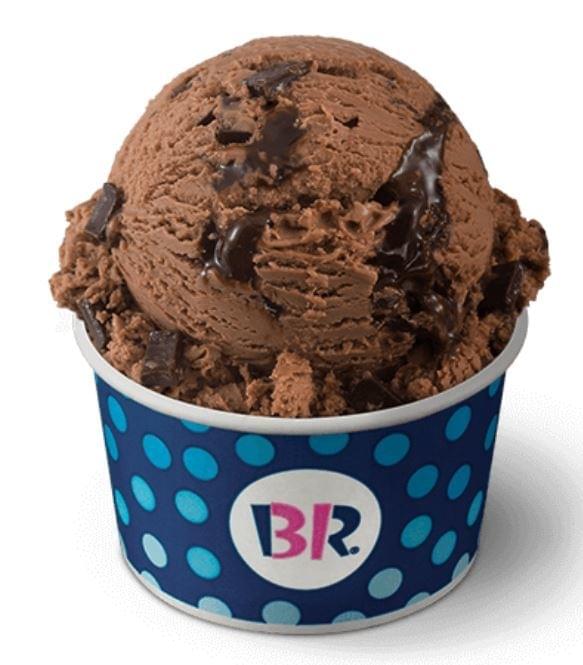 Baskin-Robbins Small Scoop Vegan Chocolate Extreme Ice Cream Nutrition Facts