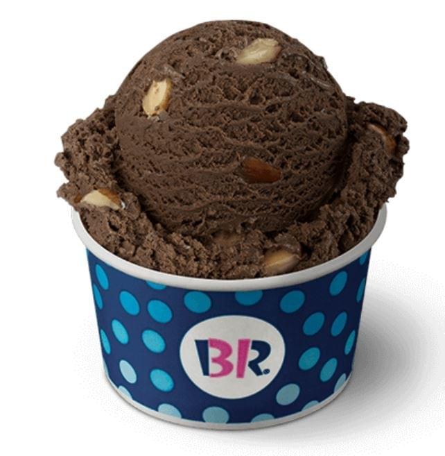 Baskin-Robbins Large Scoop Chocolate Almond Ice Cream Nutrition Facts
