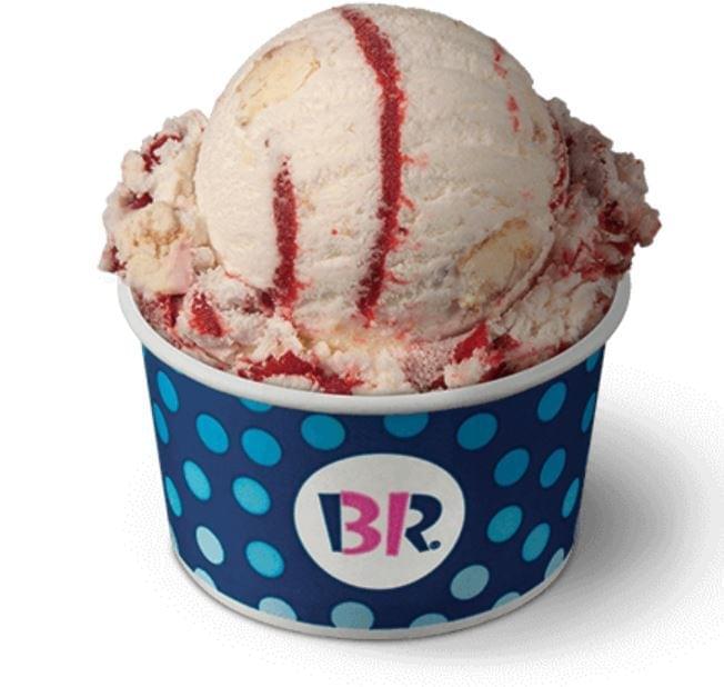 Baskin-Robbins Large Scoop Strawberry Cheesecake Ice Cream Nutrition Facts