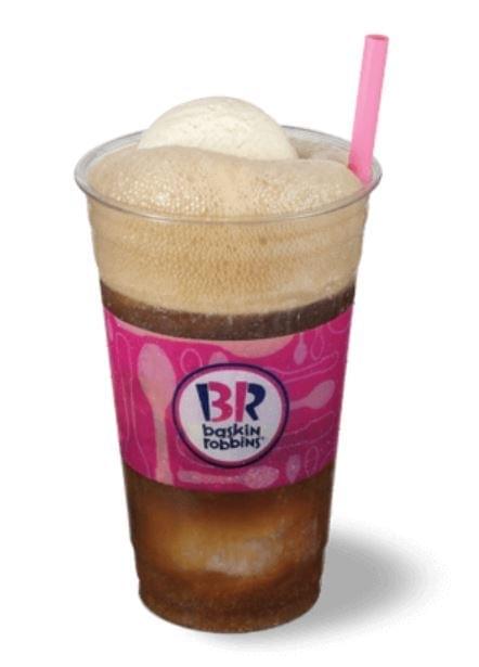 Baskin-Robbins Medium Coke Float w/ Soft Serve Nutrition Facts