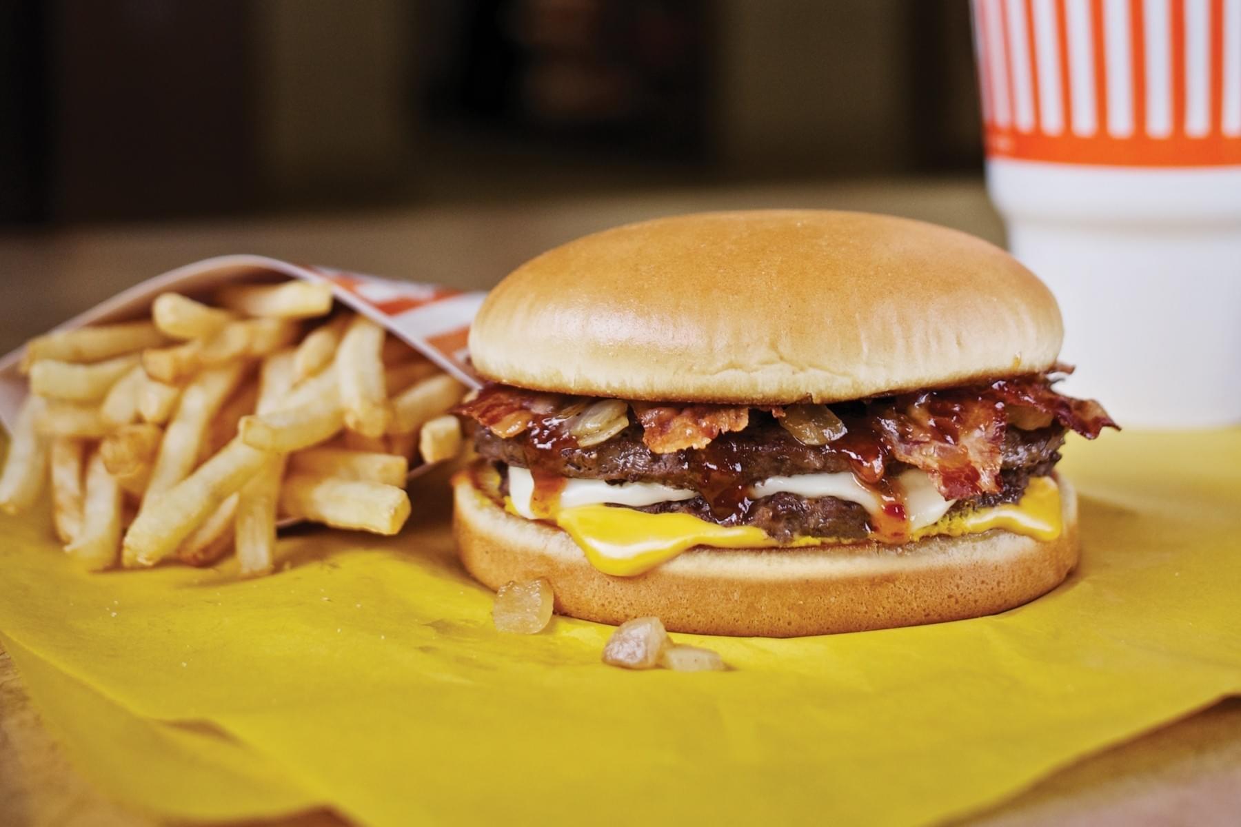Whataburger Sweet & Spicy Bacon Burger Jr Nutrition Facts