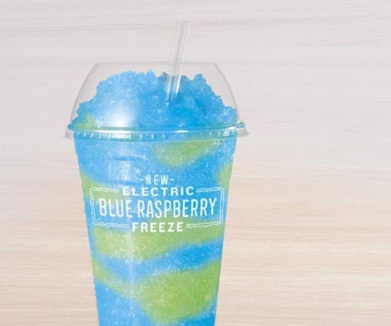 Taco Bell Large Electric Blue Raspberry Freeze Nutrition Facts