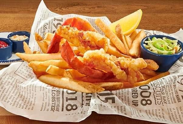 Red Lobster Lobster and Chips Nutrition Facts