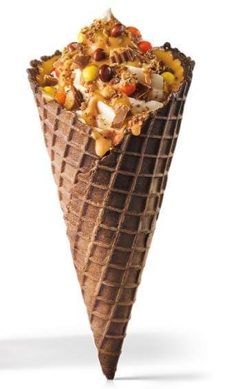 Sonic Reese's Overload Waffle Cone Nutrition Facts
