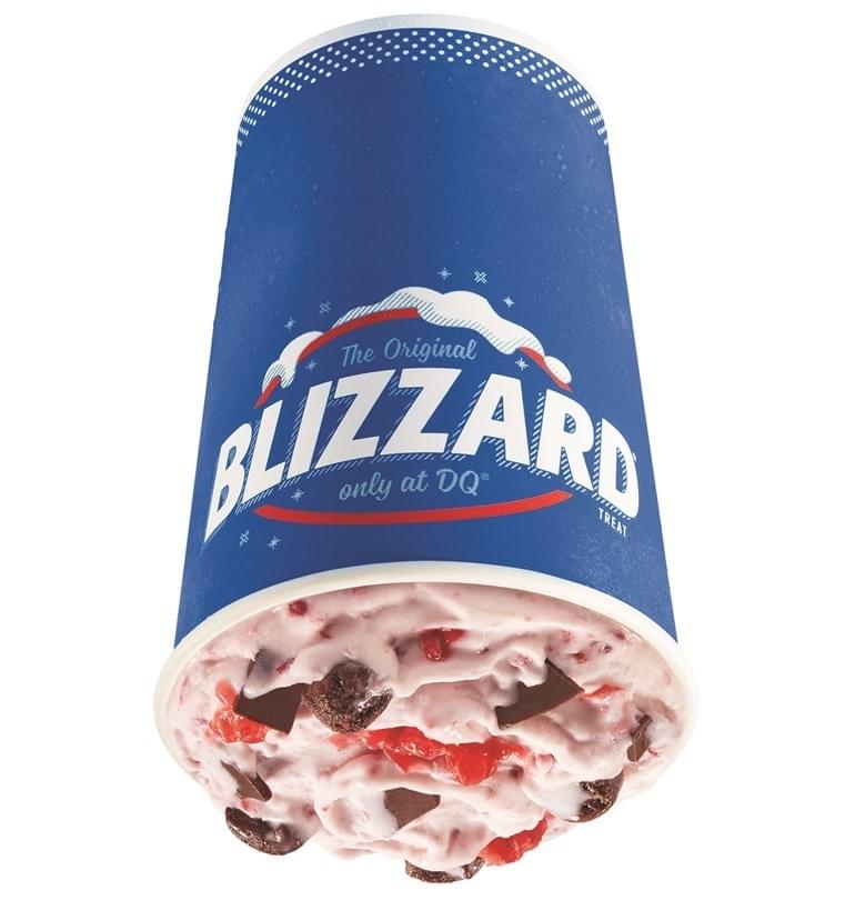 Dairy Queen Small Raspberry Fudge Bliss Blizzard Nutrition Facts