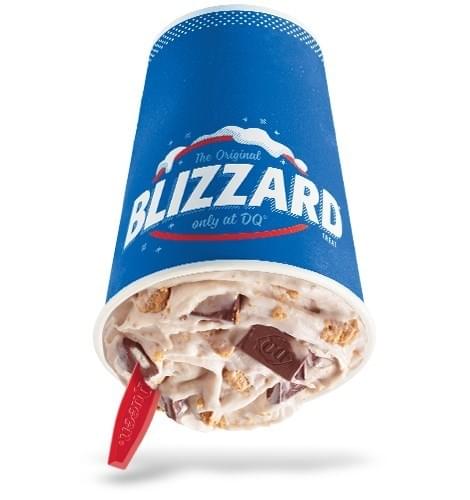 Dairy Queen Mini S'mores Blizzard Nutrition Facts