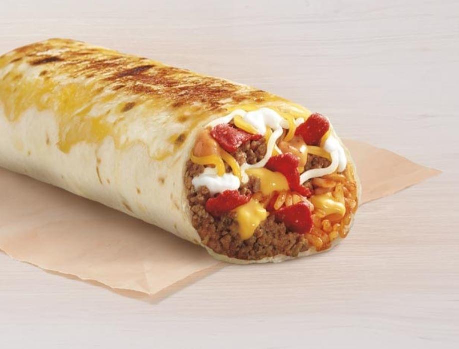 Taco Bell Grilled Cheese Burrito Nutrition Facts