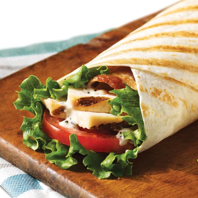 Tim Hortons Chicken Bacon Ranch Wrap Nutrition Facts