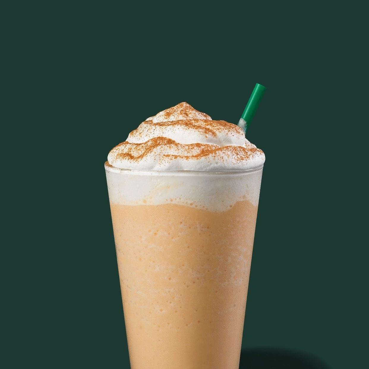 Starbucks Grande Pumpkin Spice Creme Frappuccino Nutrition Facts