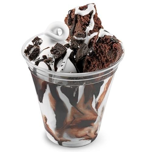 Dairy Queen Brownie & Oreo Cupfection Nutrition Facts