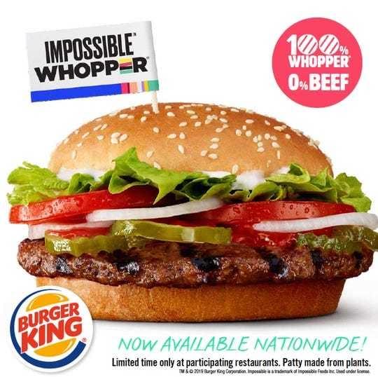Beef Whopper Vs Impossible Whopper: Which is healthier?
