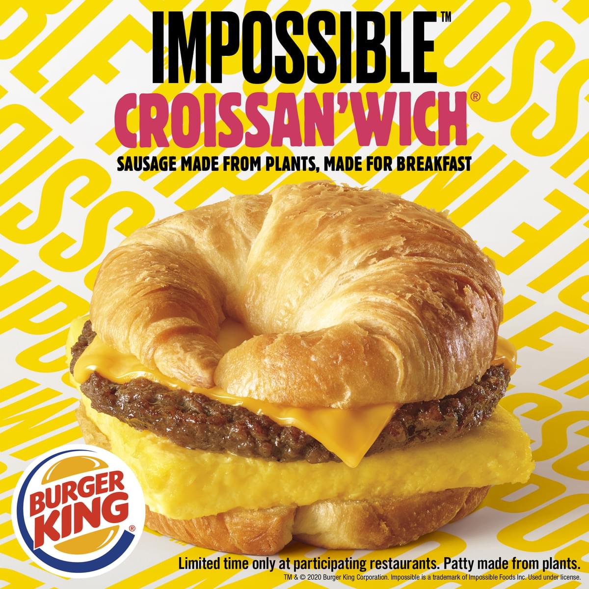 Is the BK Impossible Sausage Croissan’wich Healthier Than a Regular Croissan'wich?