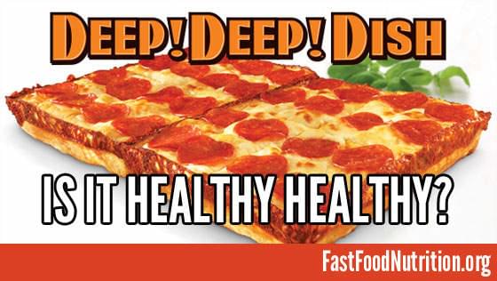 Little Caesars Deep!Deep! Dish Pizza Nutrition
