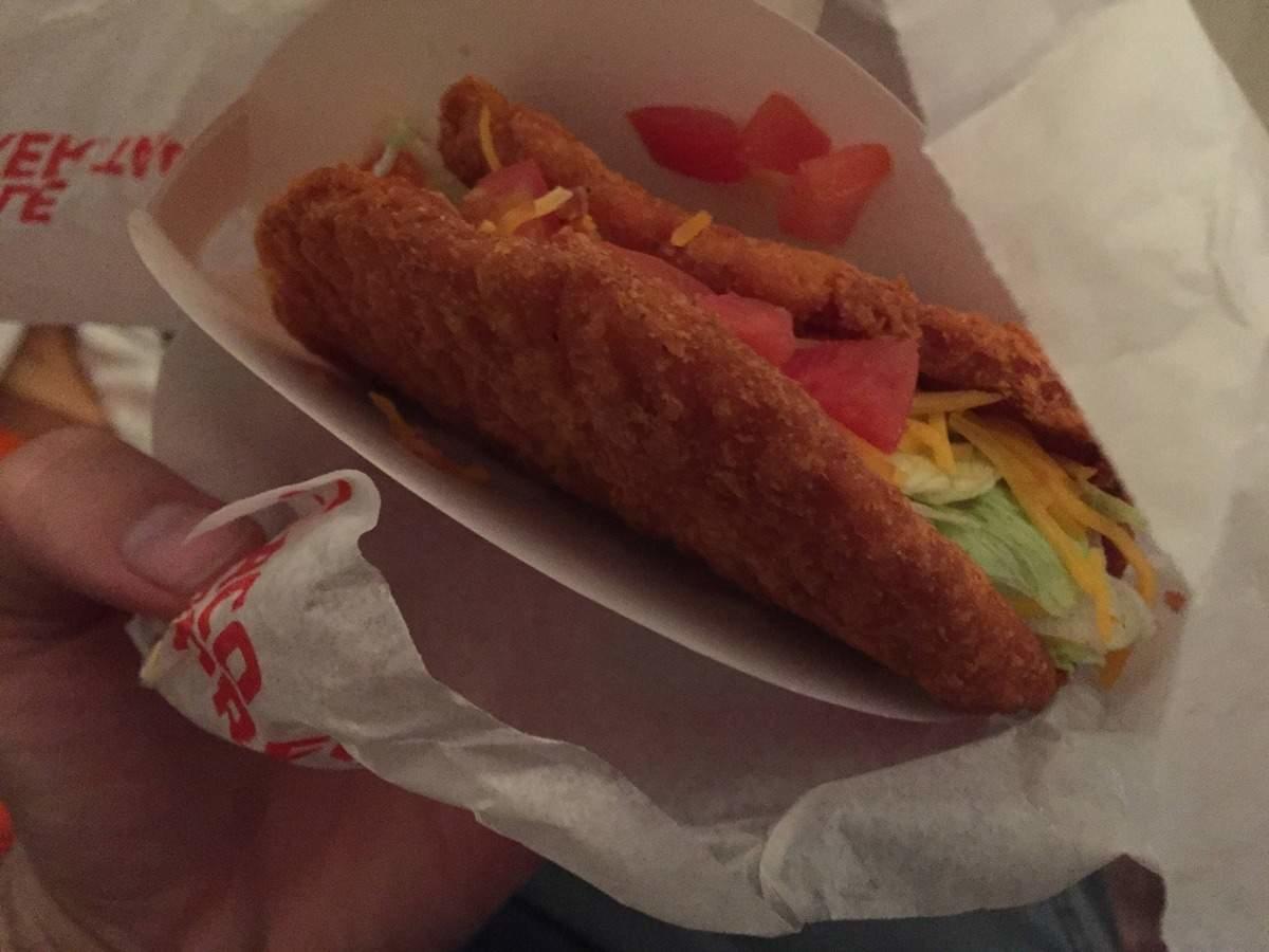The Naked Chicken Taco: The Double Down Goes Mexican