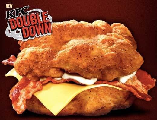 It's Back! KFC Double Down Nutrition Facts