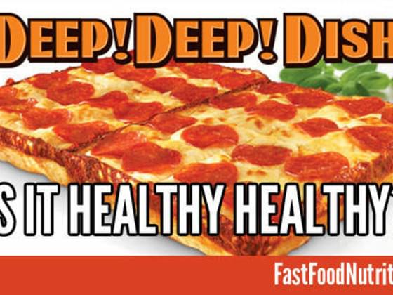 Little Caesars Deep!Deep! Dish Pizza Nutrition