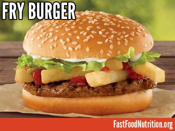 Burger King Fry Burger Nutrition Facts