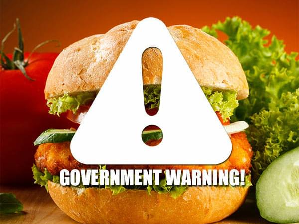 Your Next Fast Food Meal Might Come With A Government Warning 