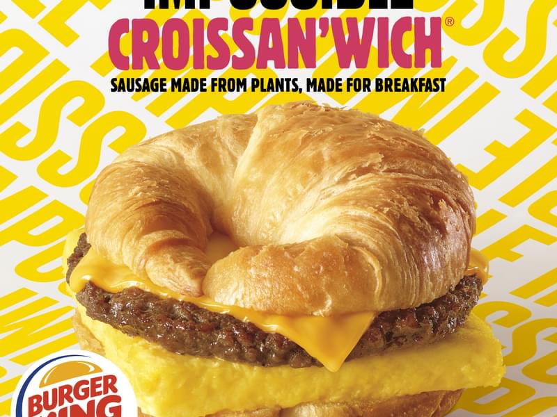 Is the BK Impossible Sausage Croissan’wich Healthier Than a Regular Croissan'wich?