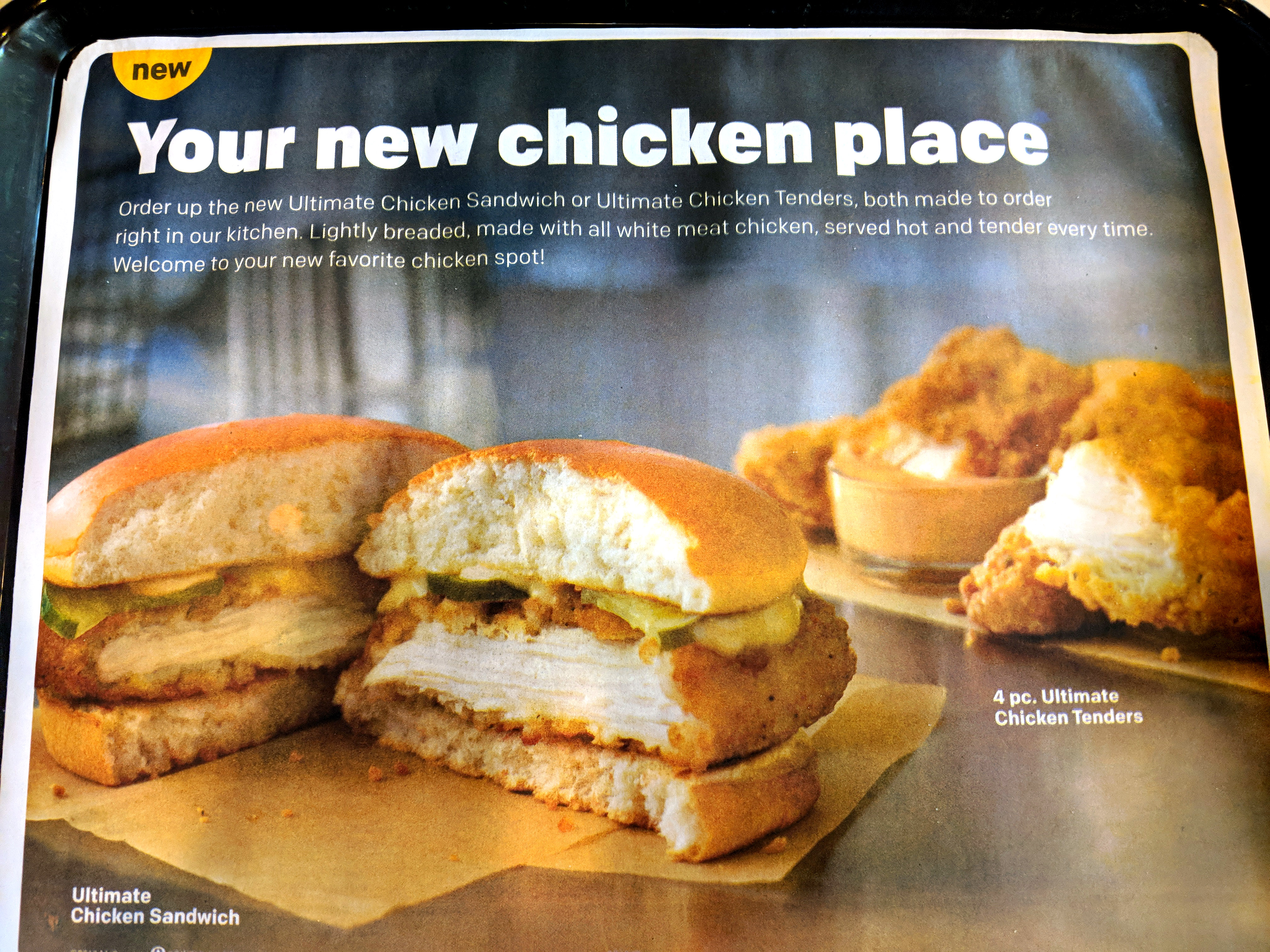 McDonald's Ultimate Chicken Sandwich