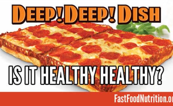 Little Caesars Deep!Deep! Dish Pizza Nutrition