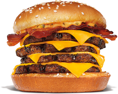 Burger King Quad BK Stacker Nutrition Facts